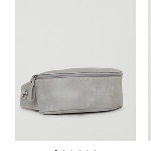 Roots Brown Leather Belt Bag